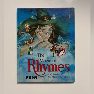 4/$20 Vintage 1976 The Magic of Rhymes Book